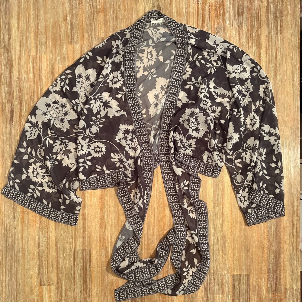 ANTHROPOLOGIE WRAP BLOUSE
